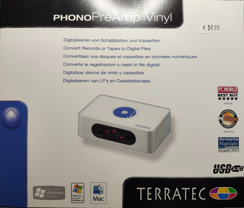 Terratec phono pre amp - pre, ivinyl