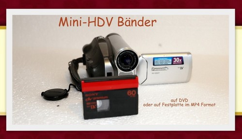 Hdv minidv überspielen - minidv, /